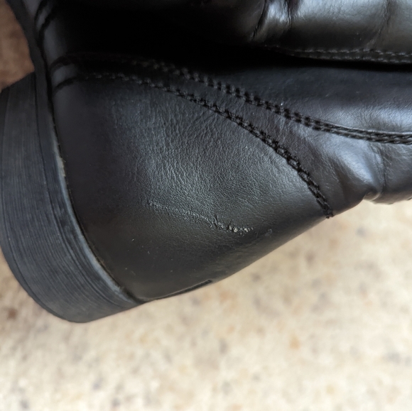 Black combat boots, Size 8 - Picture 5 of 8